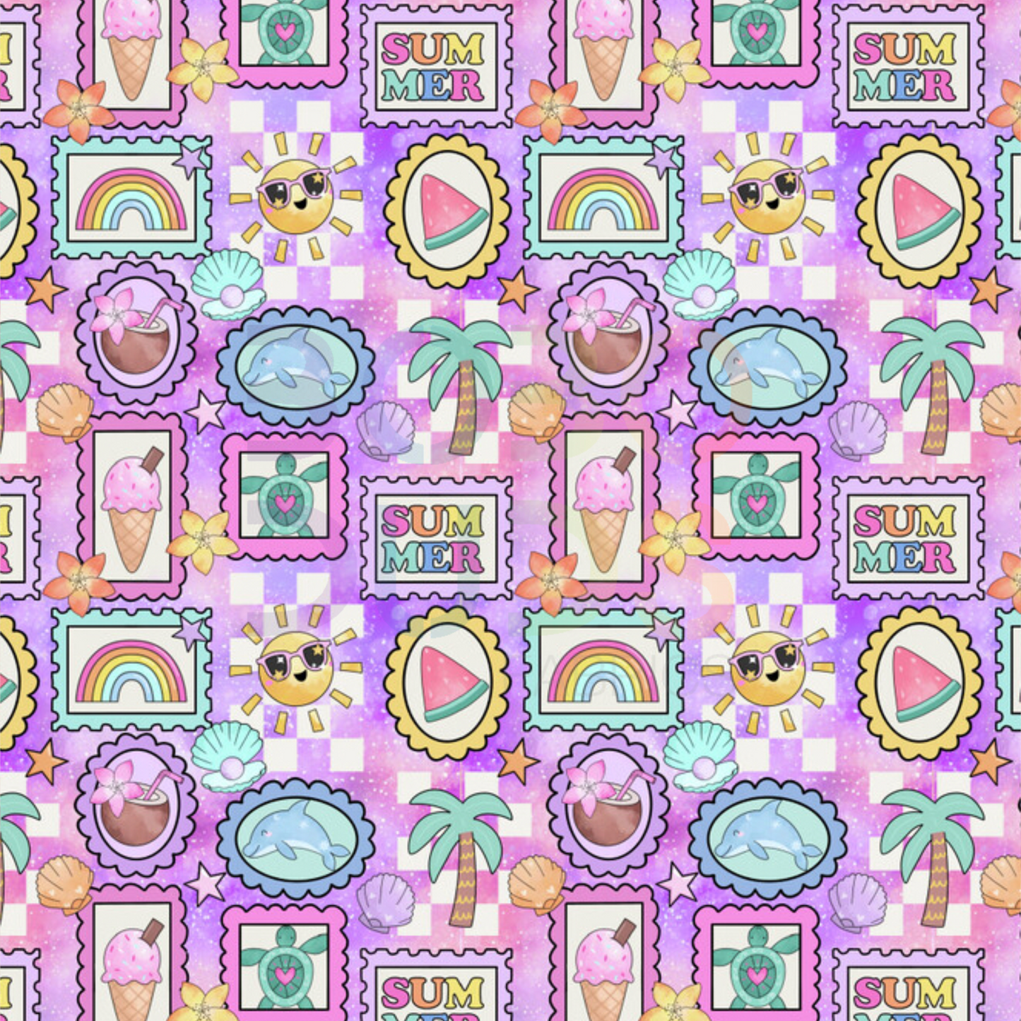 Summer glow (purple)