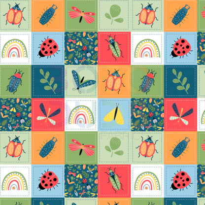 Neutral Rainbow quilt
