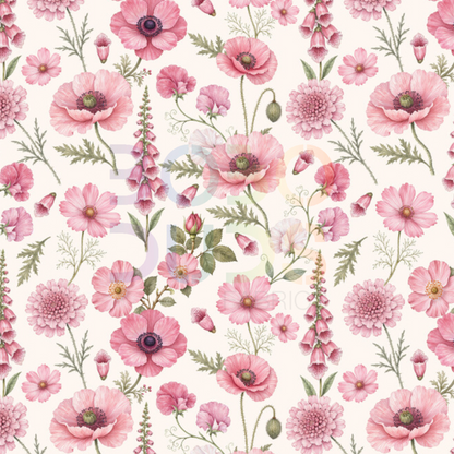 Pink flowers