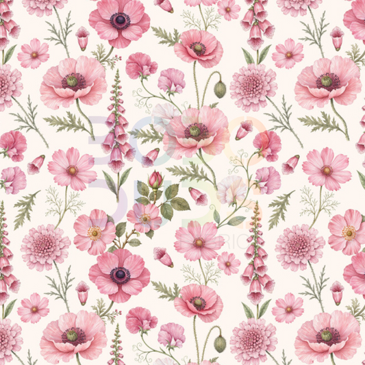 Pink flowers