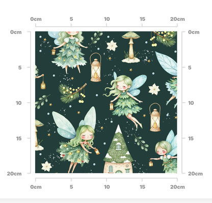 Tree fairies (navy)