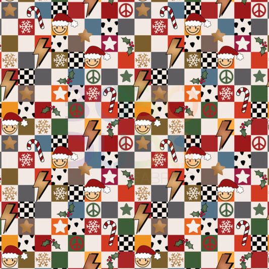 Mini Christmas checker