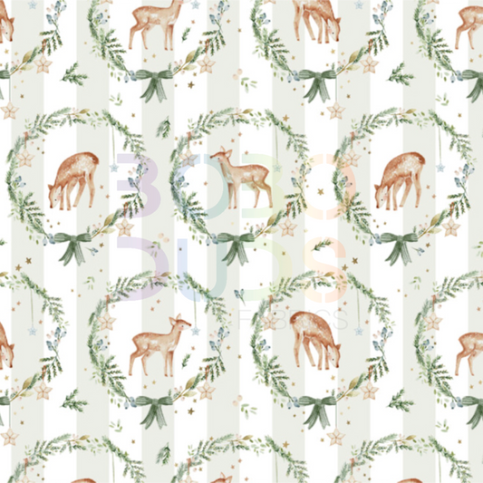 Fawn wreath