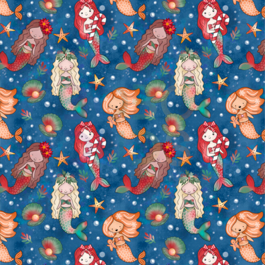 Mermaid christmas