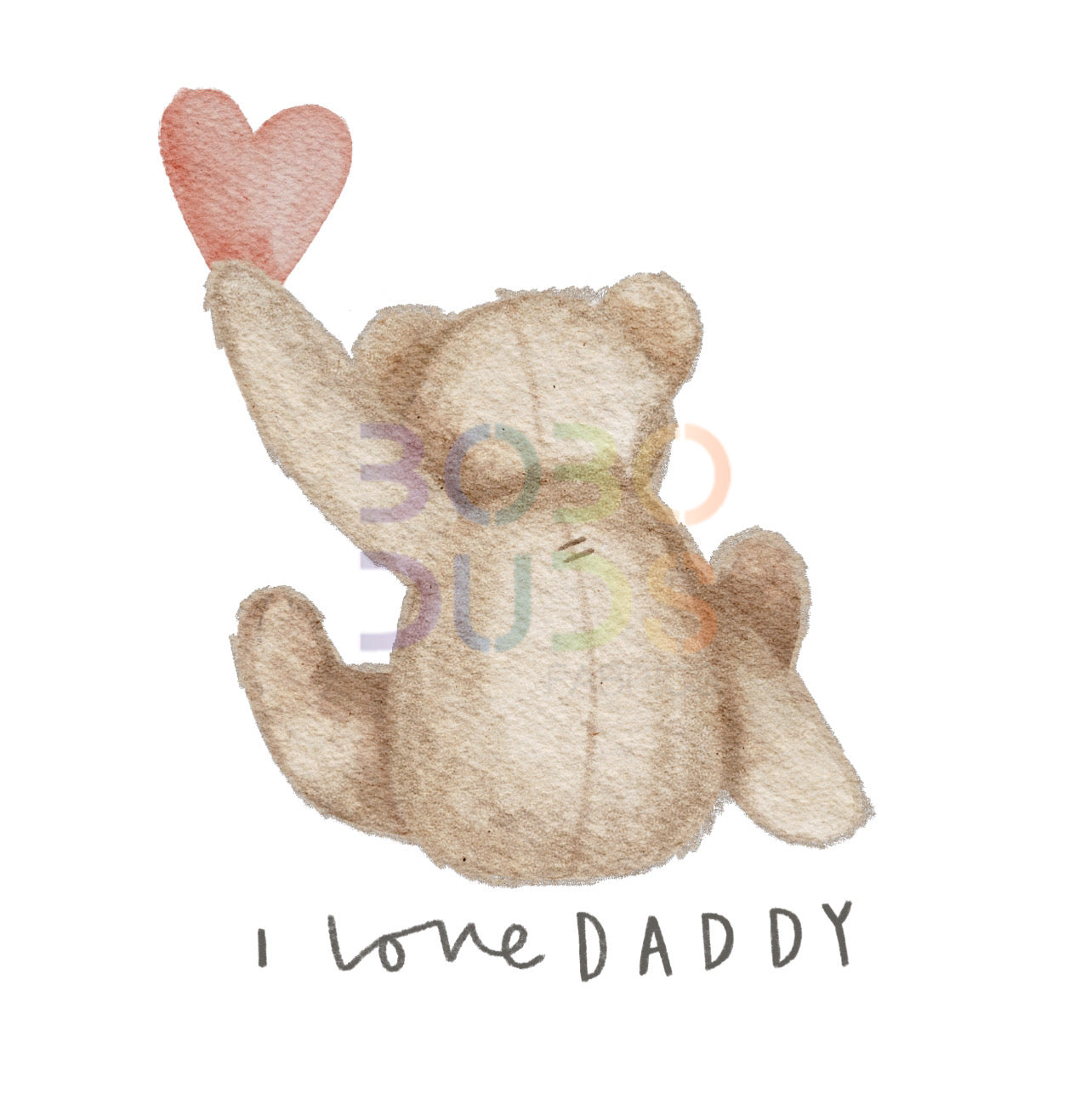 Saint I LOVE YOU DADDY PNG Transfer