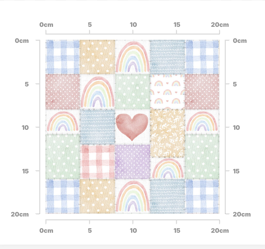 Spring pastel patch