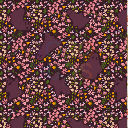 Floral spooks (plum)