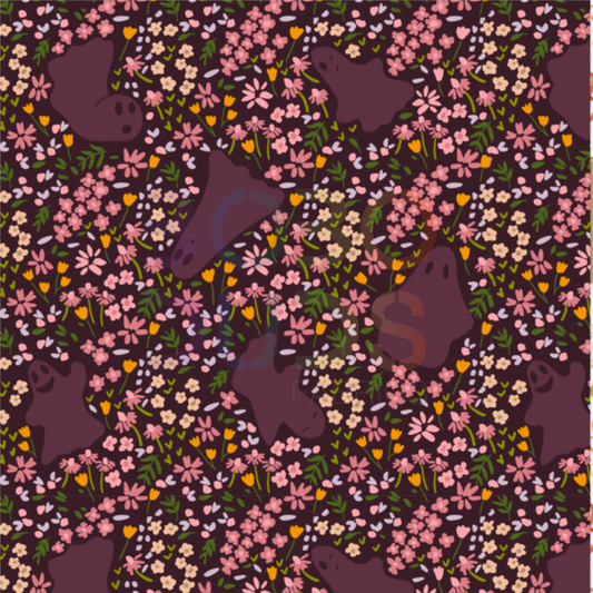 Floral spooks (plum)