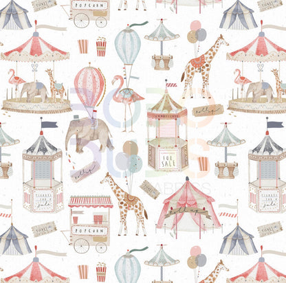 Merry go round (white)