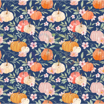 Pumpkin floral (night)