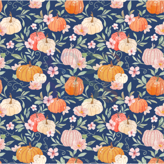 Pumpkin floral (night)