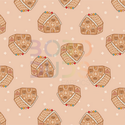 Gingerbread house (cotton)
