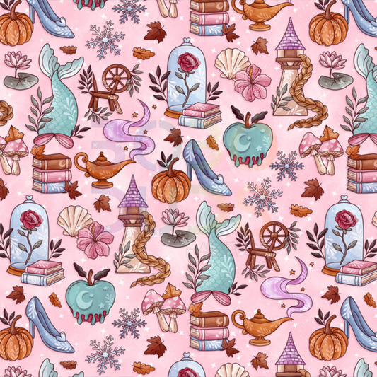 Pink Autumn princesses