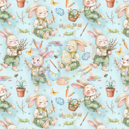 Hopping artists (boy)