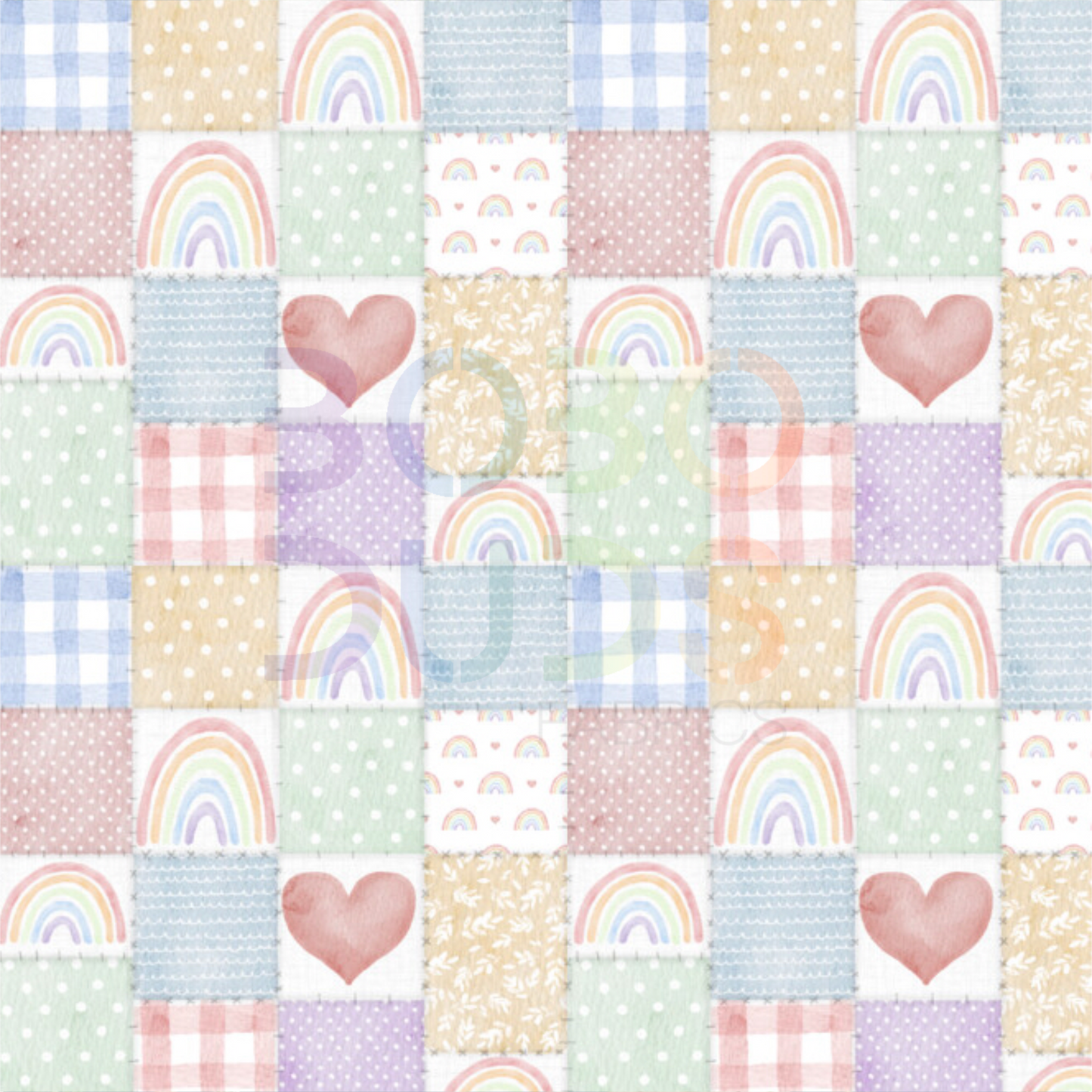 Spring pastel patch