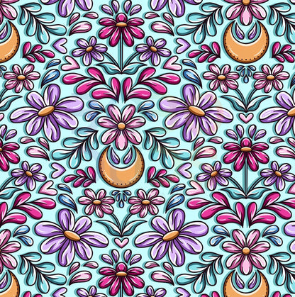 Symmetrical floral