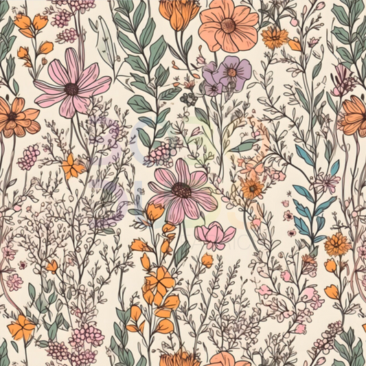Wildflower sketch