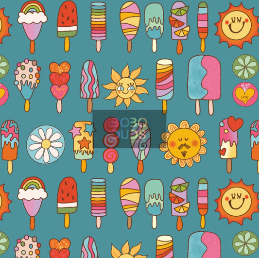 Retro lollies (jade)