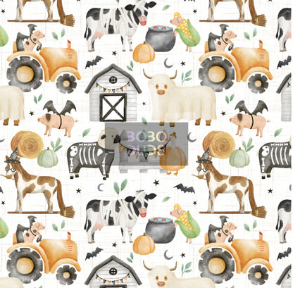 Halloween Farm (white)